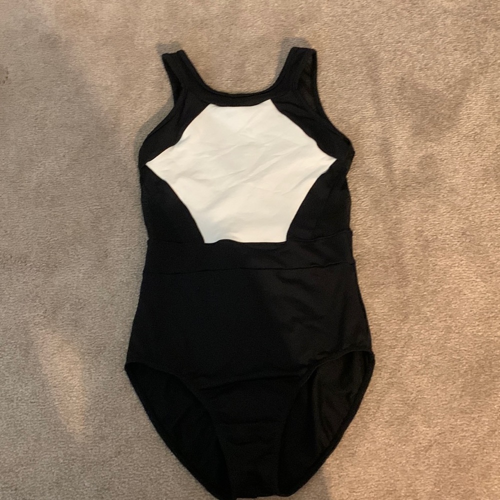 Black and White Leotard